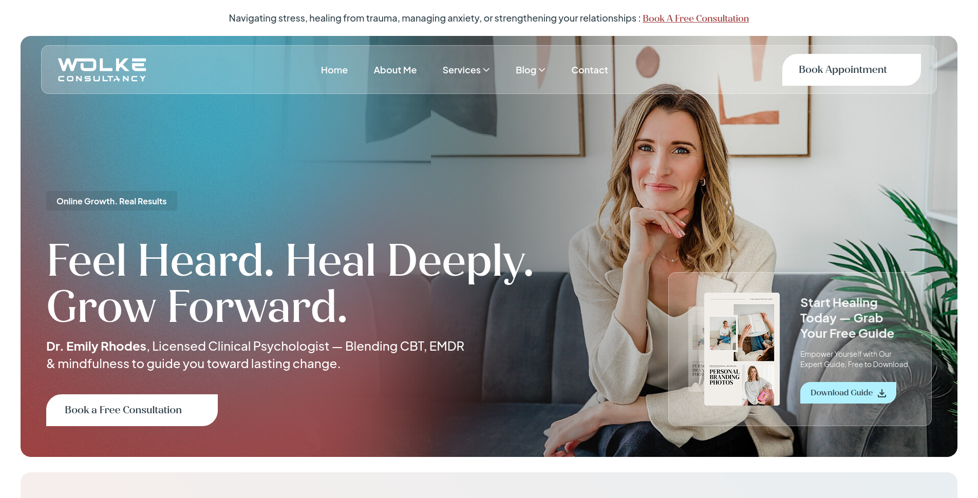 Multi-therapist website